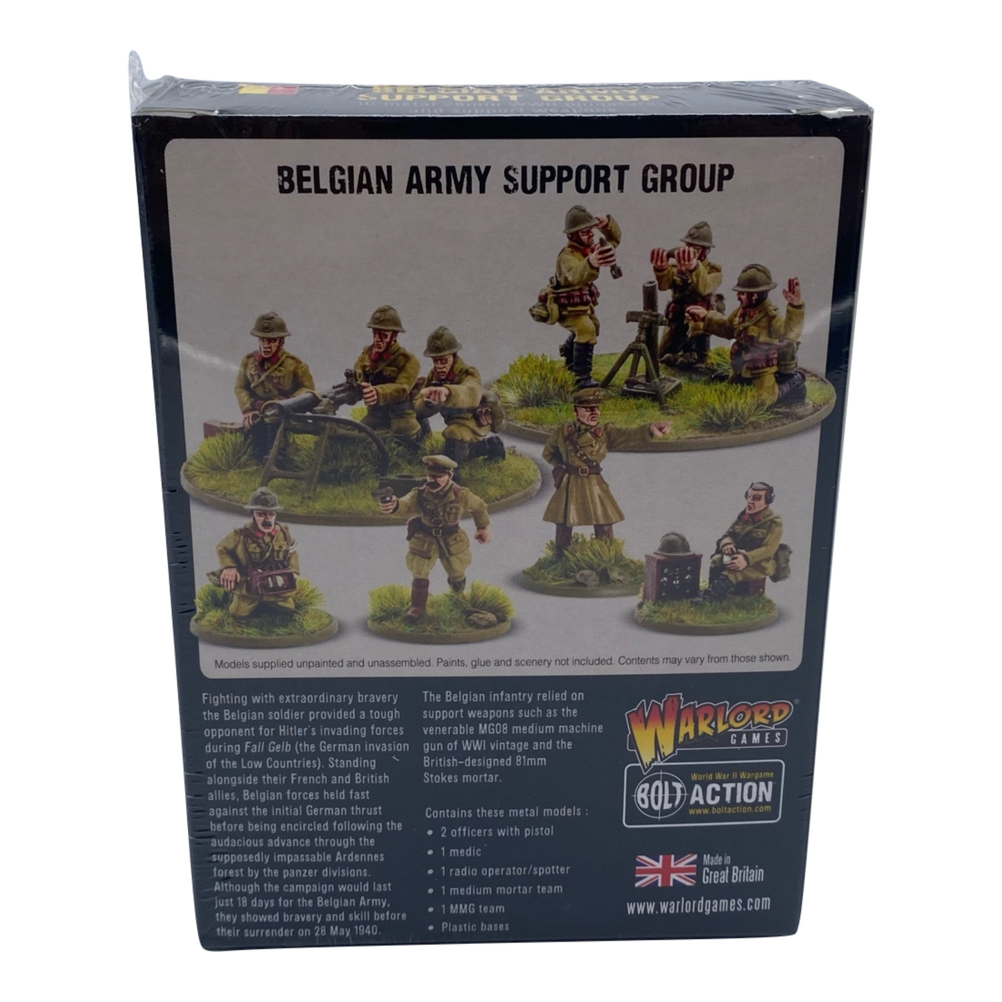 Bolt Action - Belgian Army Support Group - 402217302