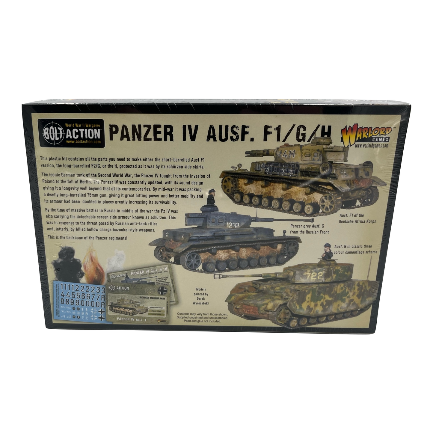 Bolt Action - Panzer IV Ausf. F1/G/H - 402012010