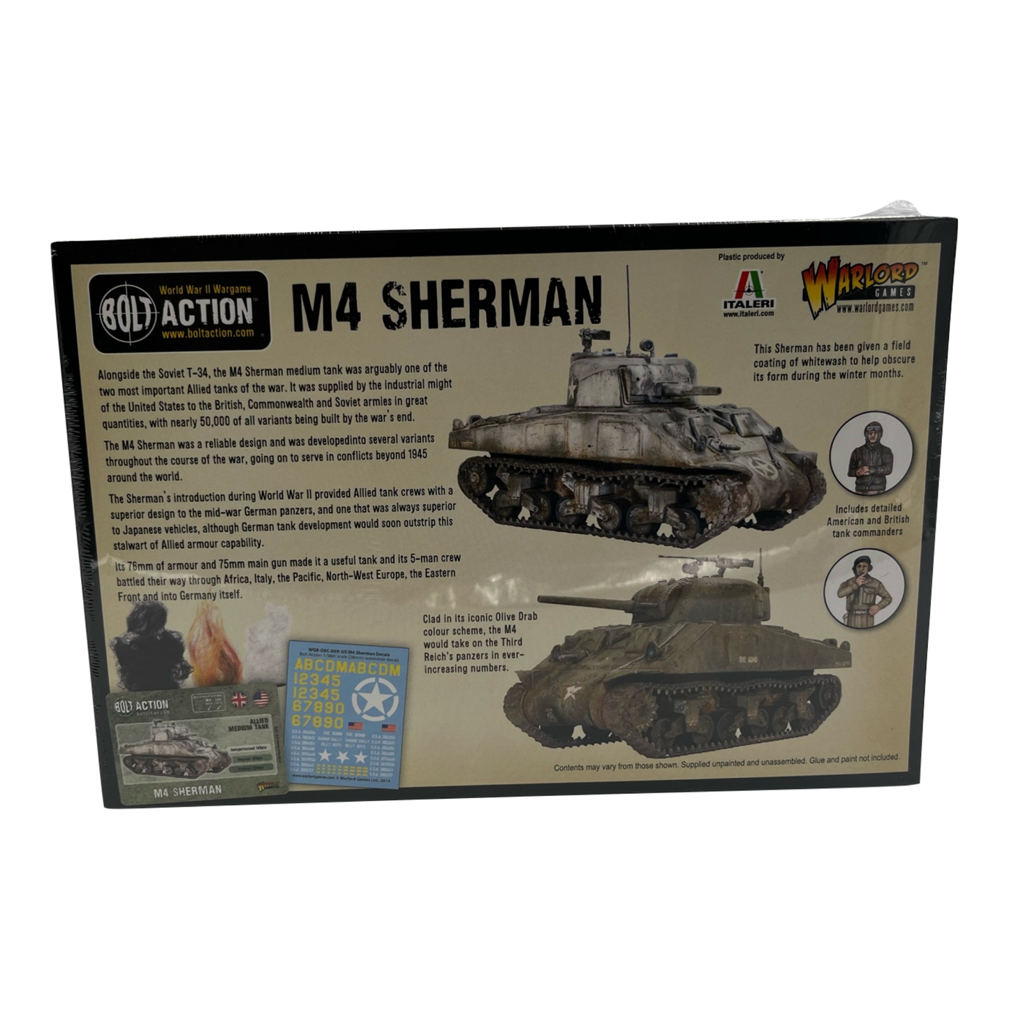 Bolt Action - M4 Sherman Medium Tank - 402013006