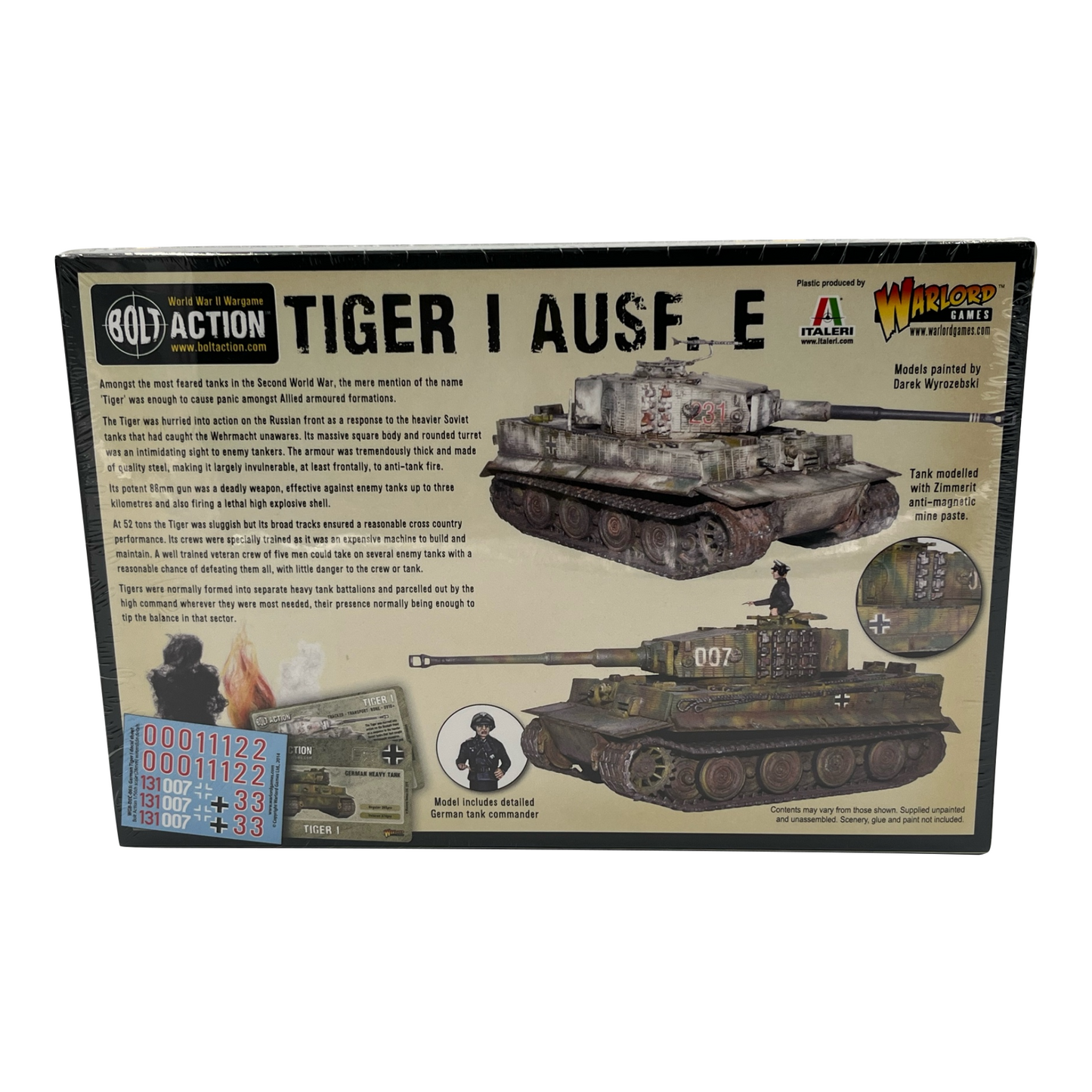 Bolt Action - Tiger I Ausf. E Heavy Tank - 402012015