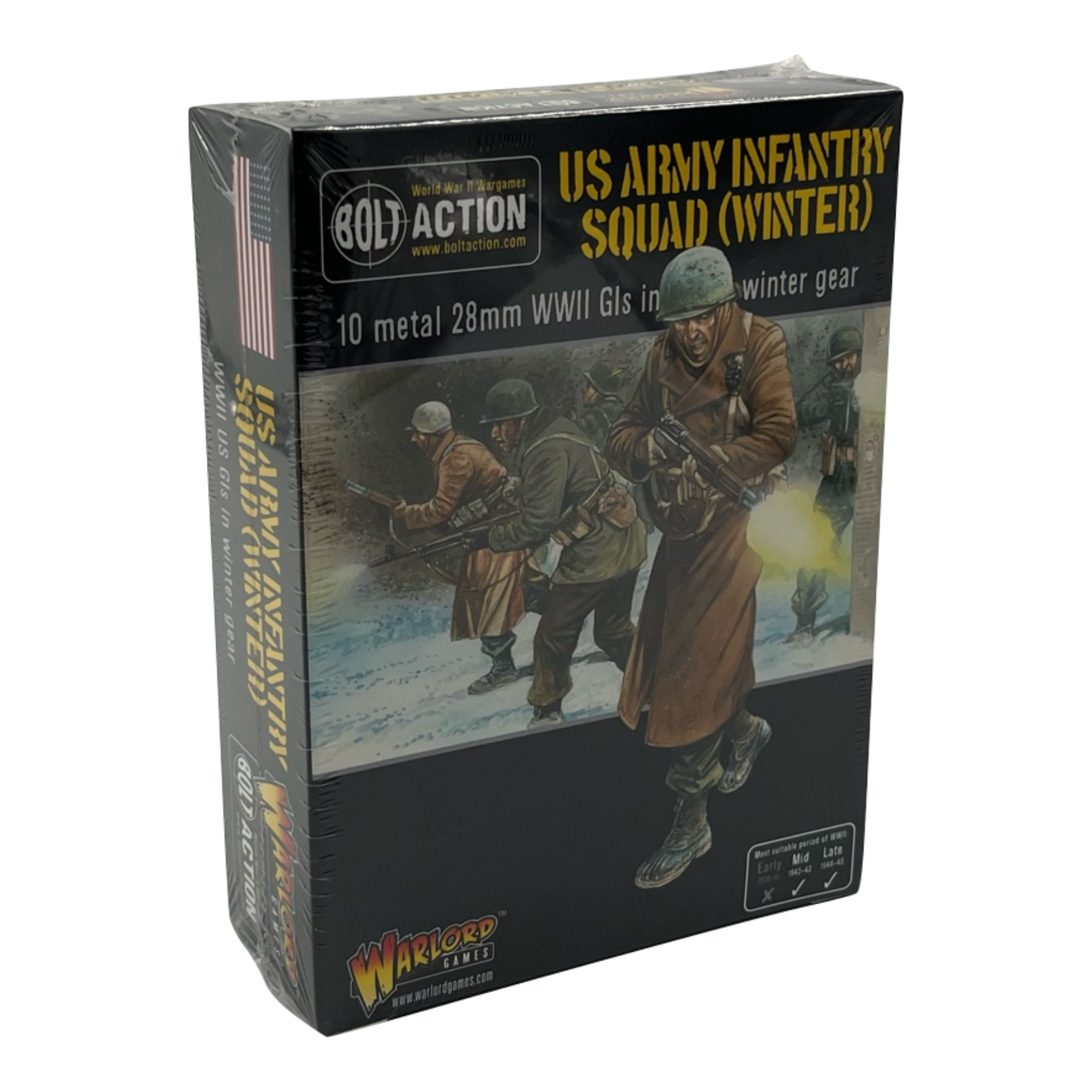 Bolt Action - US Army Infantry Squad (Winter) - 402213003 – Brickznmore