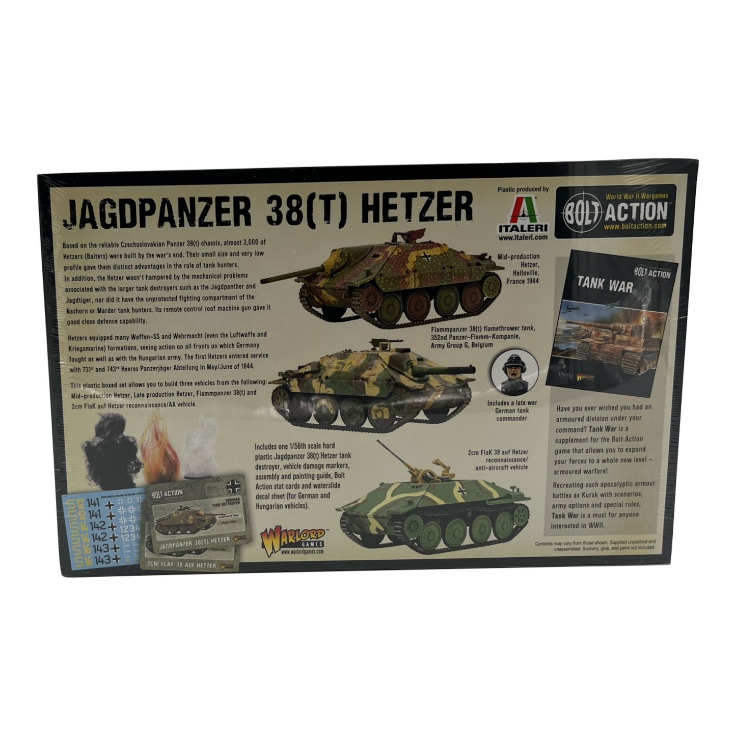 Bolt Action - Jagdpanzer 38t Hetzer - 402012020