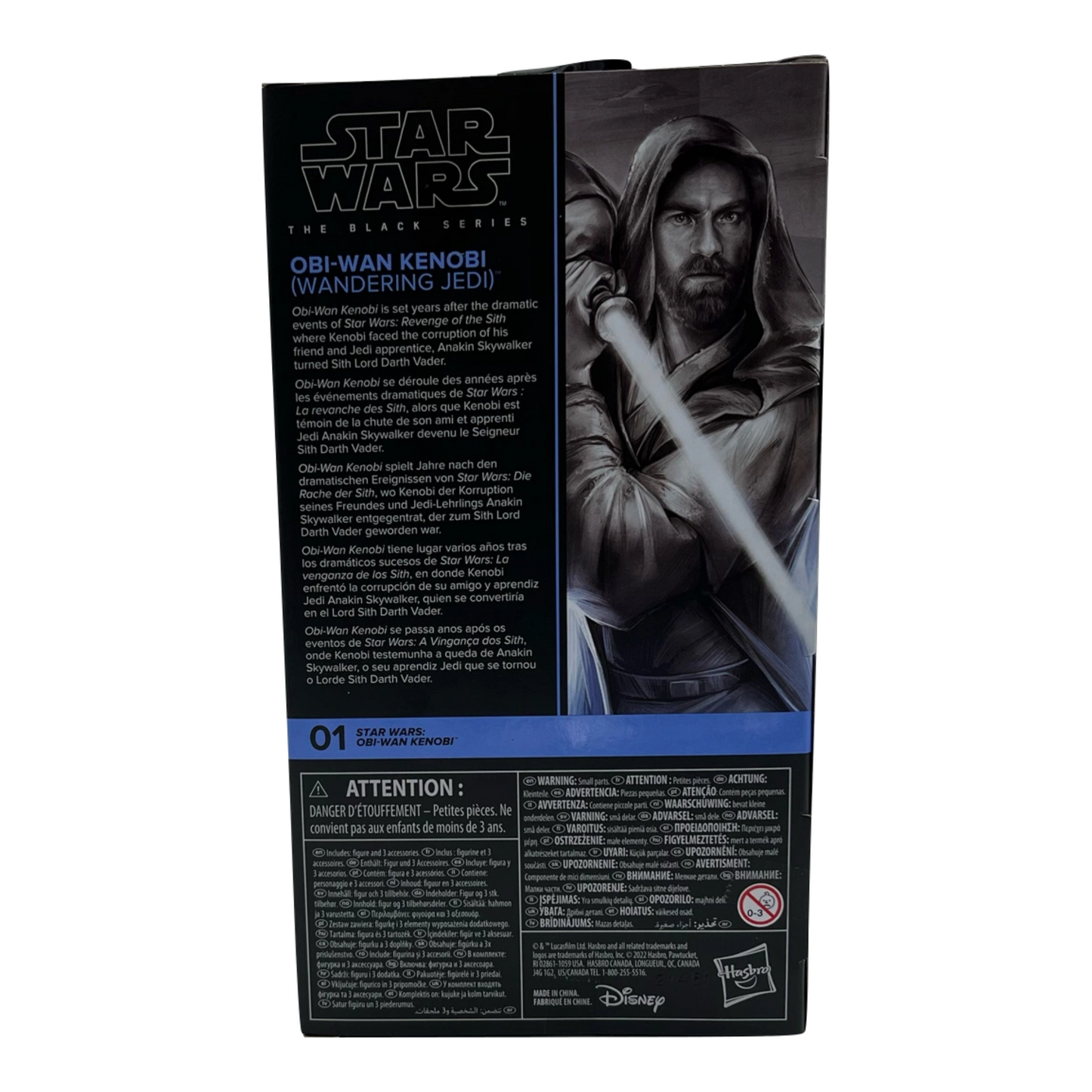 Star Wars The Black Series - Obi-Wan Kenobi (Wandering Jedi) - F43585