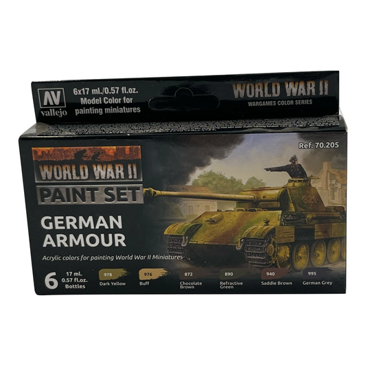 Vallejo WWII German Armour Paint Set