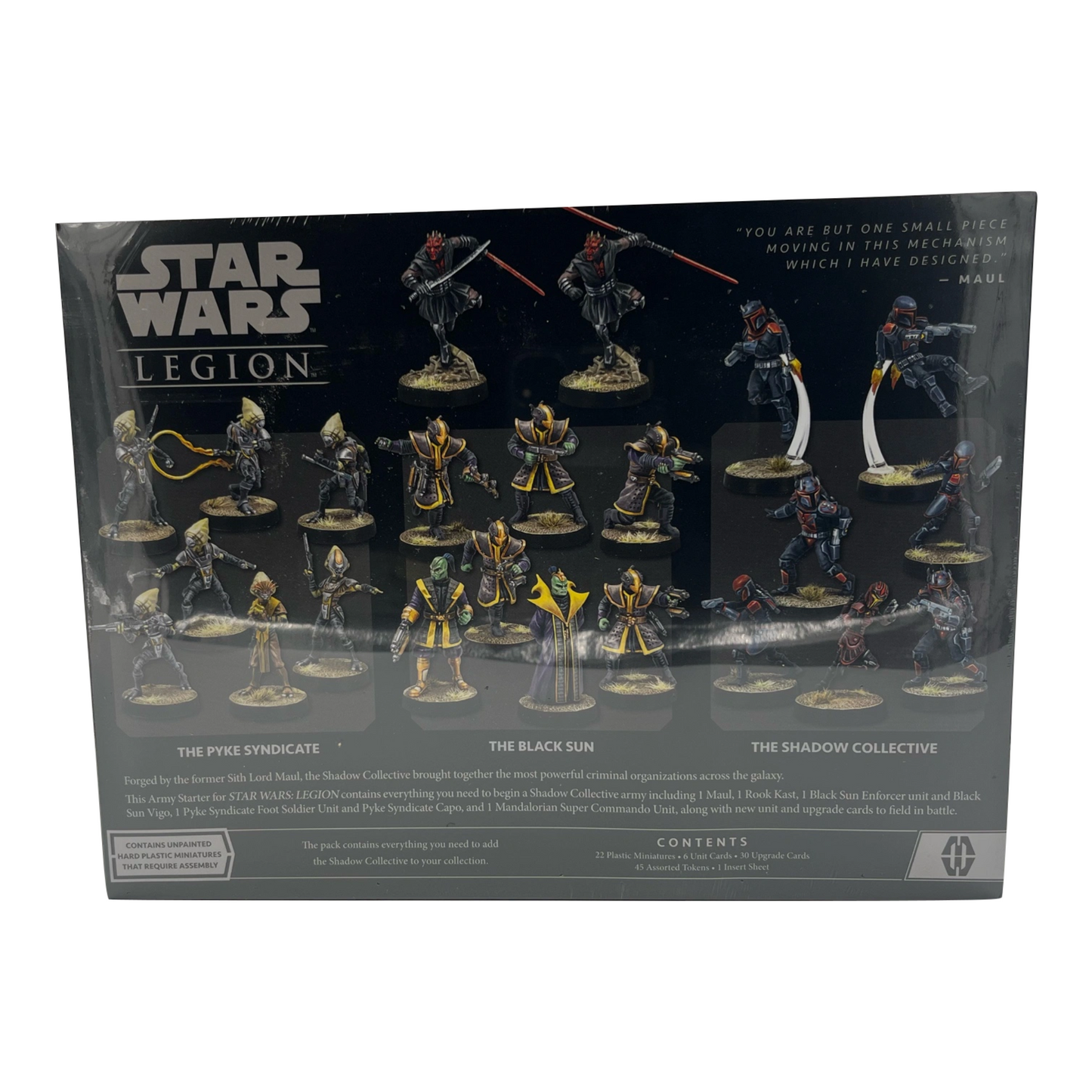 Star Wars - Legion: Schattenkollektiv Starter Set - EN