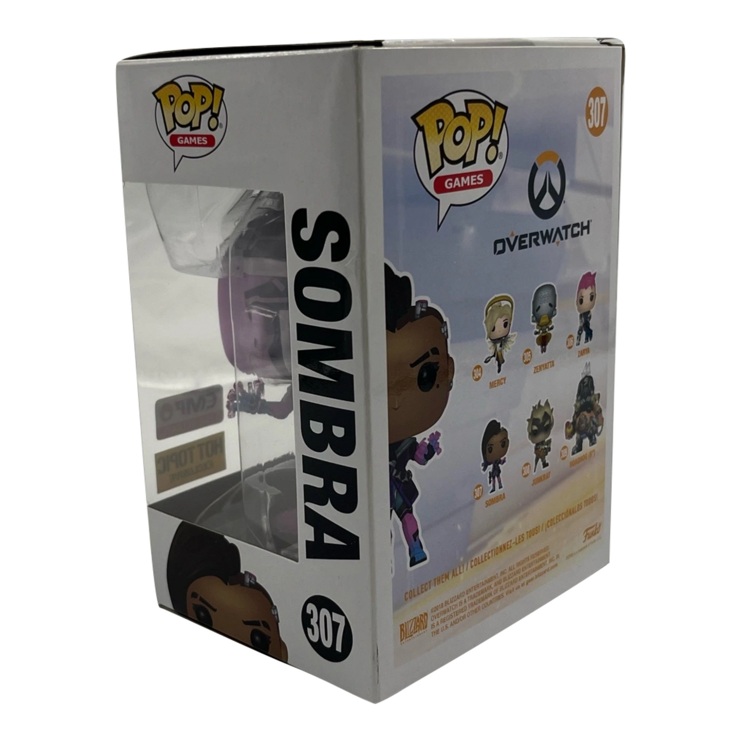 Funko POP! Overwatch - Sombra #307 Hot Topic Exclusive