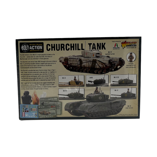 Bolt Action - Churchill Tank (Plastic) - 402011002