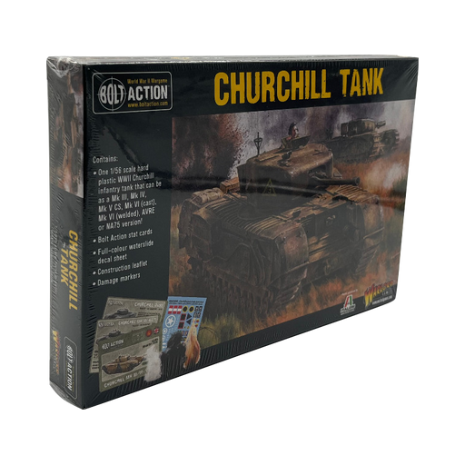 Bolt Action - Churchill Tank (Plastic) - 402011002