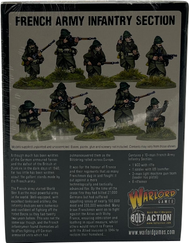 Bolt Action - French Army Infantry section - 402215501