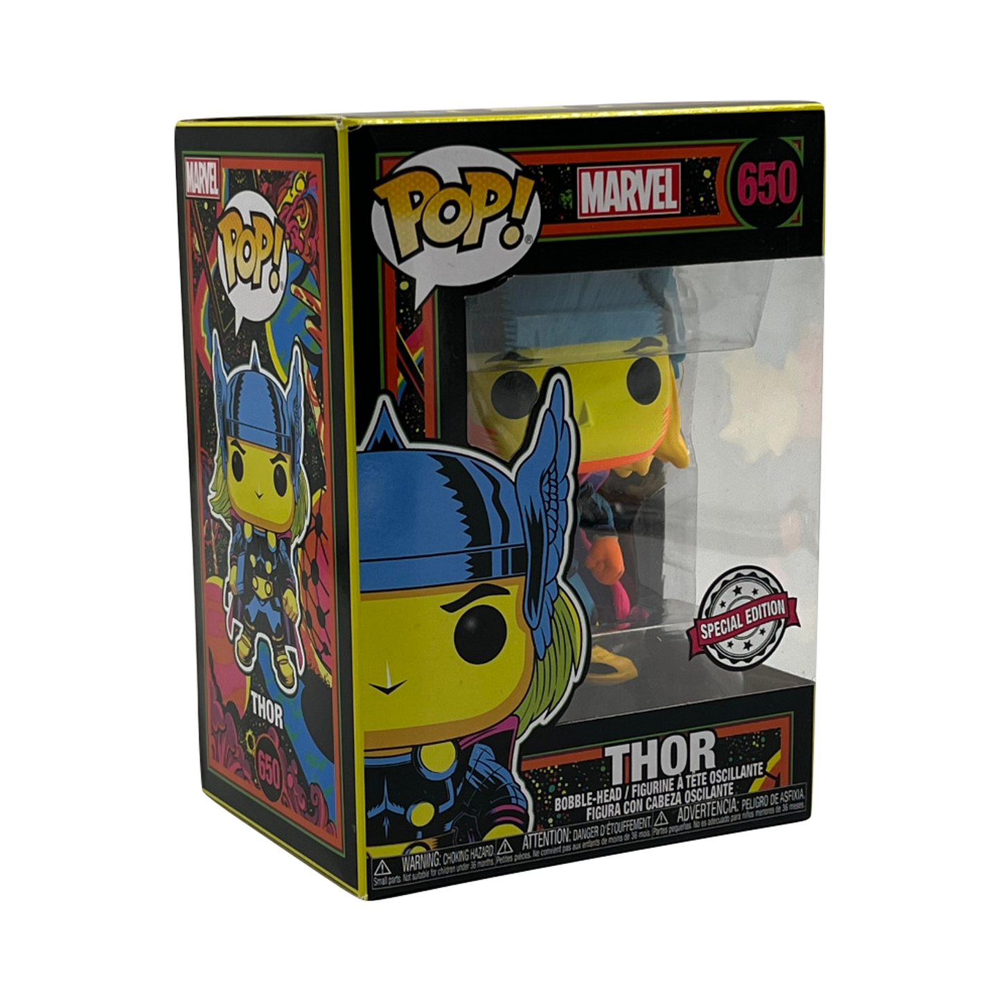 Funko POP! - Marvel Black Light Thor #650