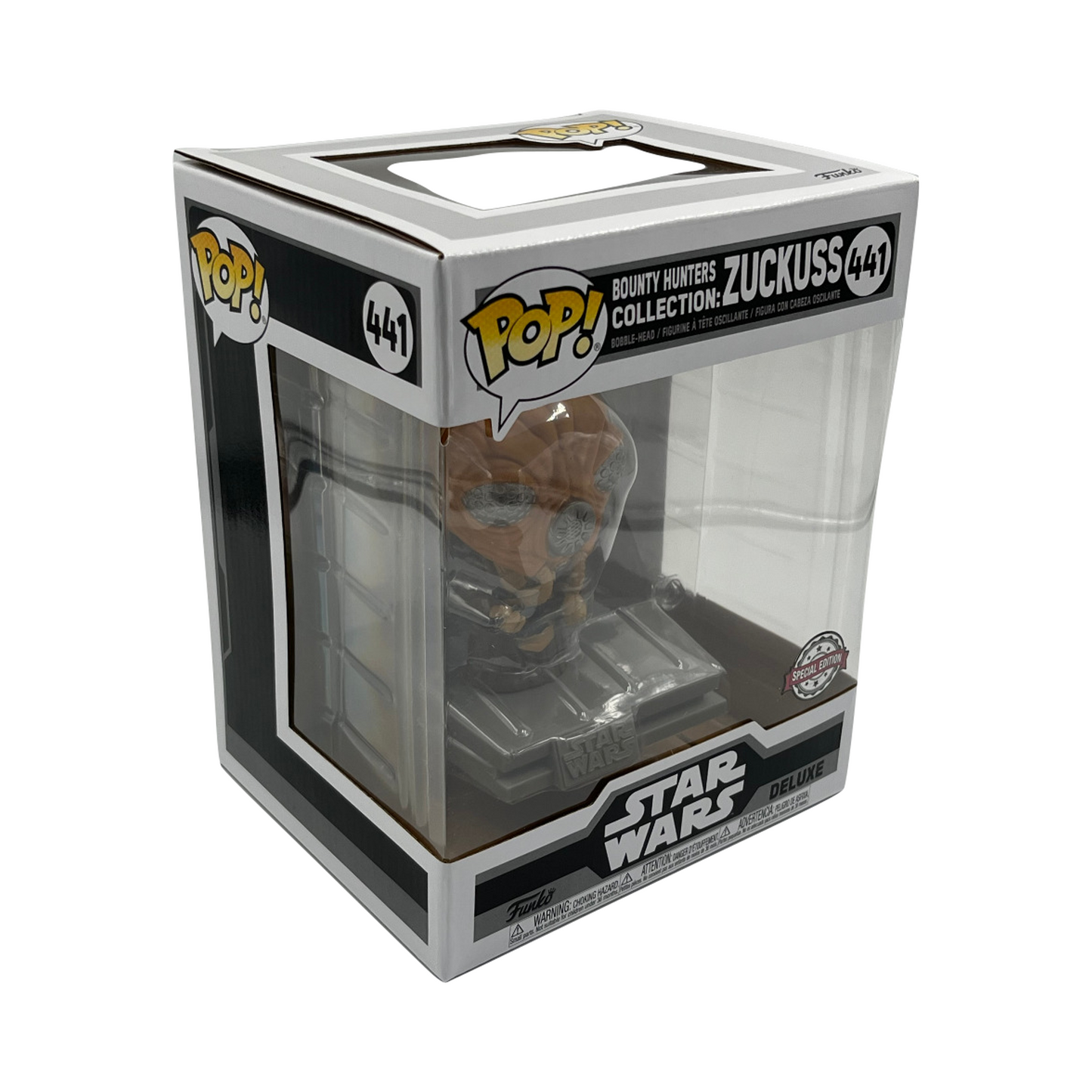 Funko POP! Deluxe: SW Bounty Hunter- Zuckuss (MT) (Exclusive) #441