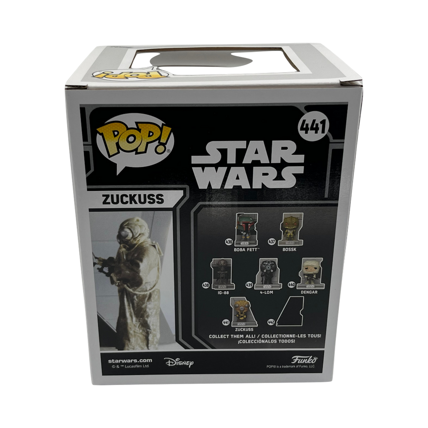 Funko POP! Deluxe: SW Bounty Hunter- Zuckuss (MT) (Exclusive) #441