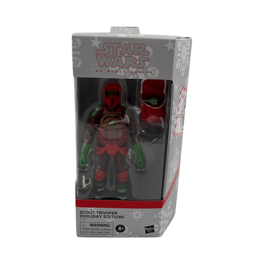 Star Wars The Black Series Scout Trooper (Holiday Edition) - F53075L0