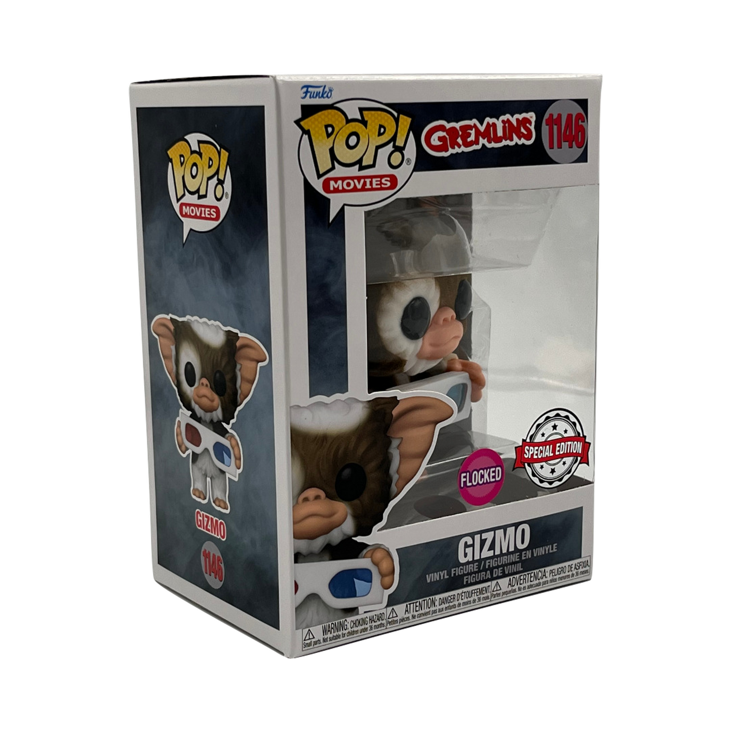 Funko POP! - Movies: Gremlins Gizmo #1146 (Flocked)