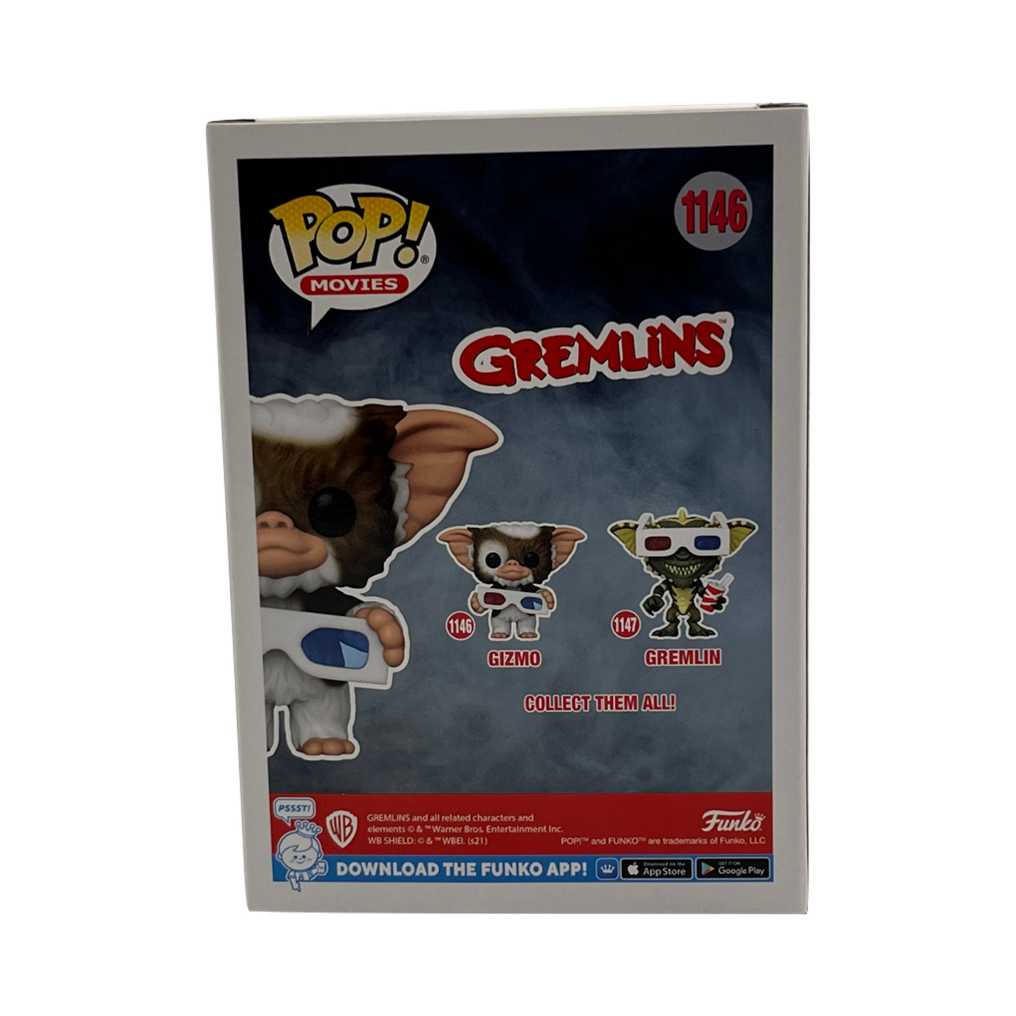 Funko POP! - Movies: Gremlins Gizmo #1146 (Flocked)