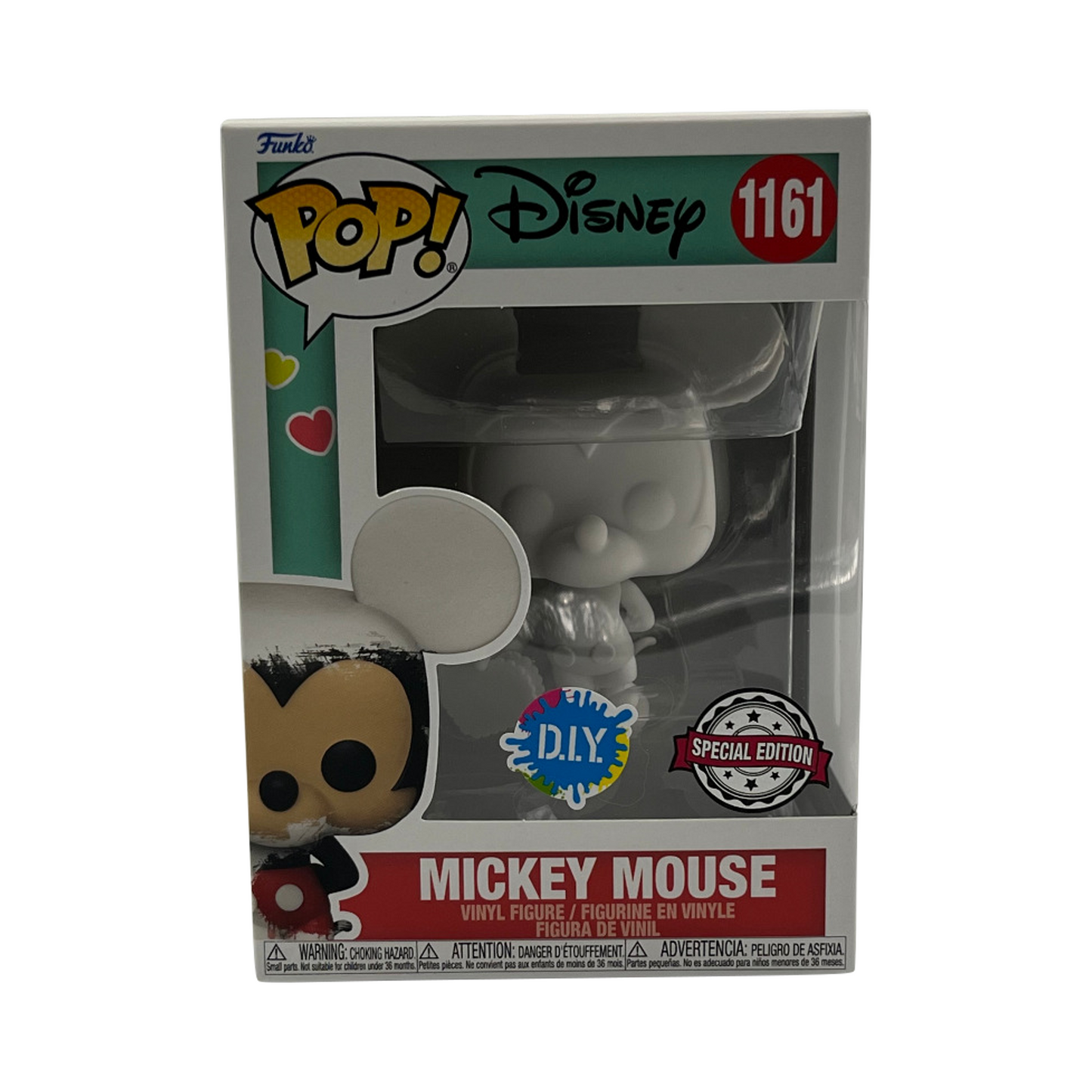 Funko POP! Disney: Valentine Mickey Mouse(DIY)(WH)(Exclusive) #1161