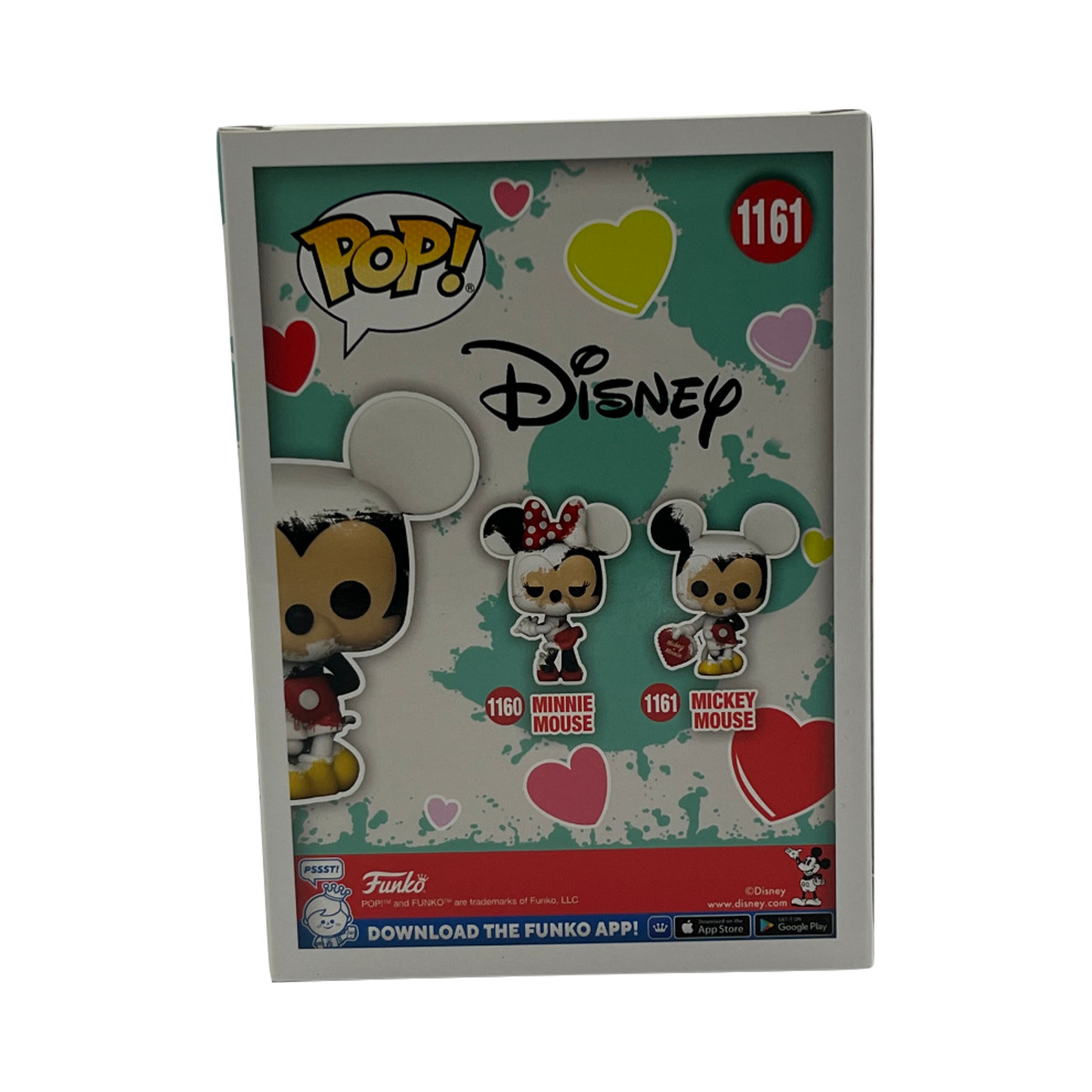 Funko POP! Disney: Valentine Mickey Mouse(DIY)(WH)(Exclusive) #1161