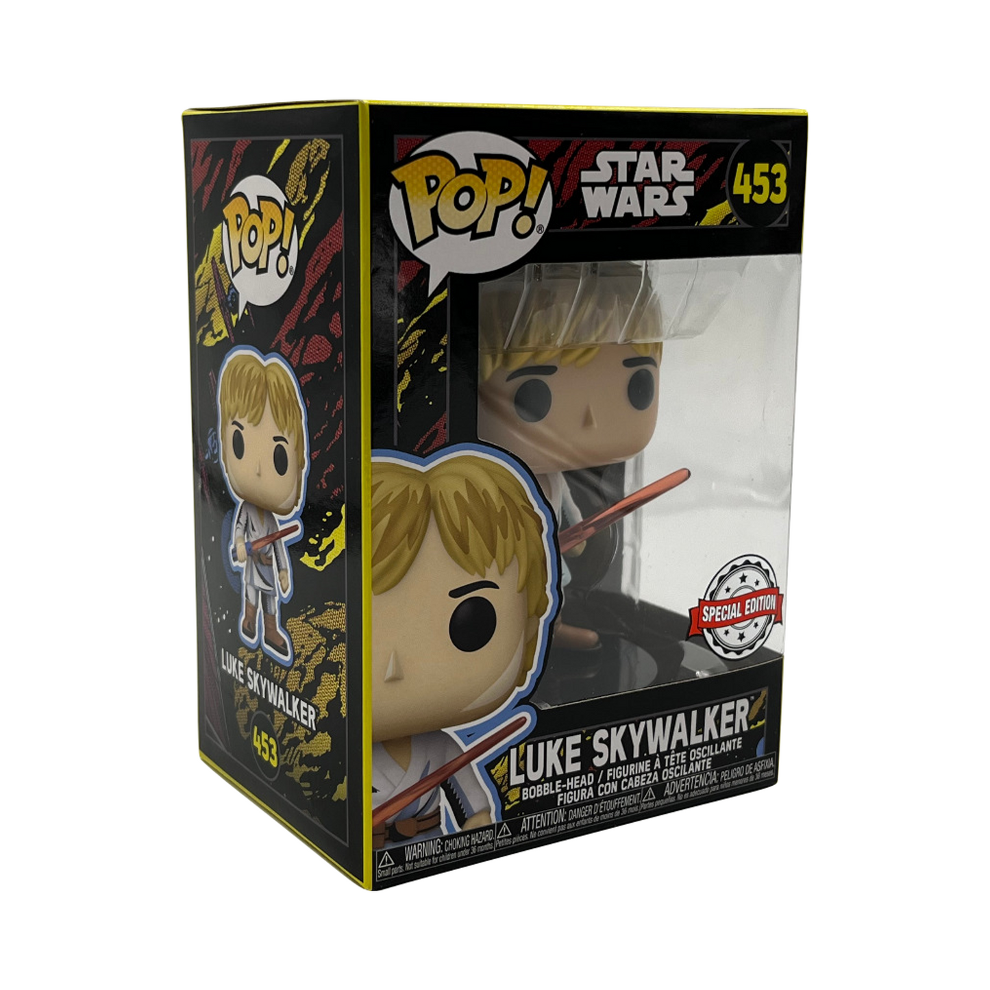 Funko POP! Star Wars: Retro Series- Luke Skywalker (Exclusive) #453