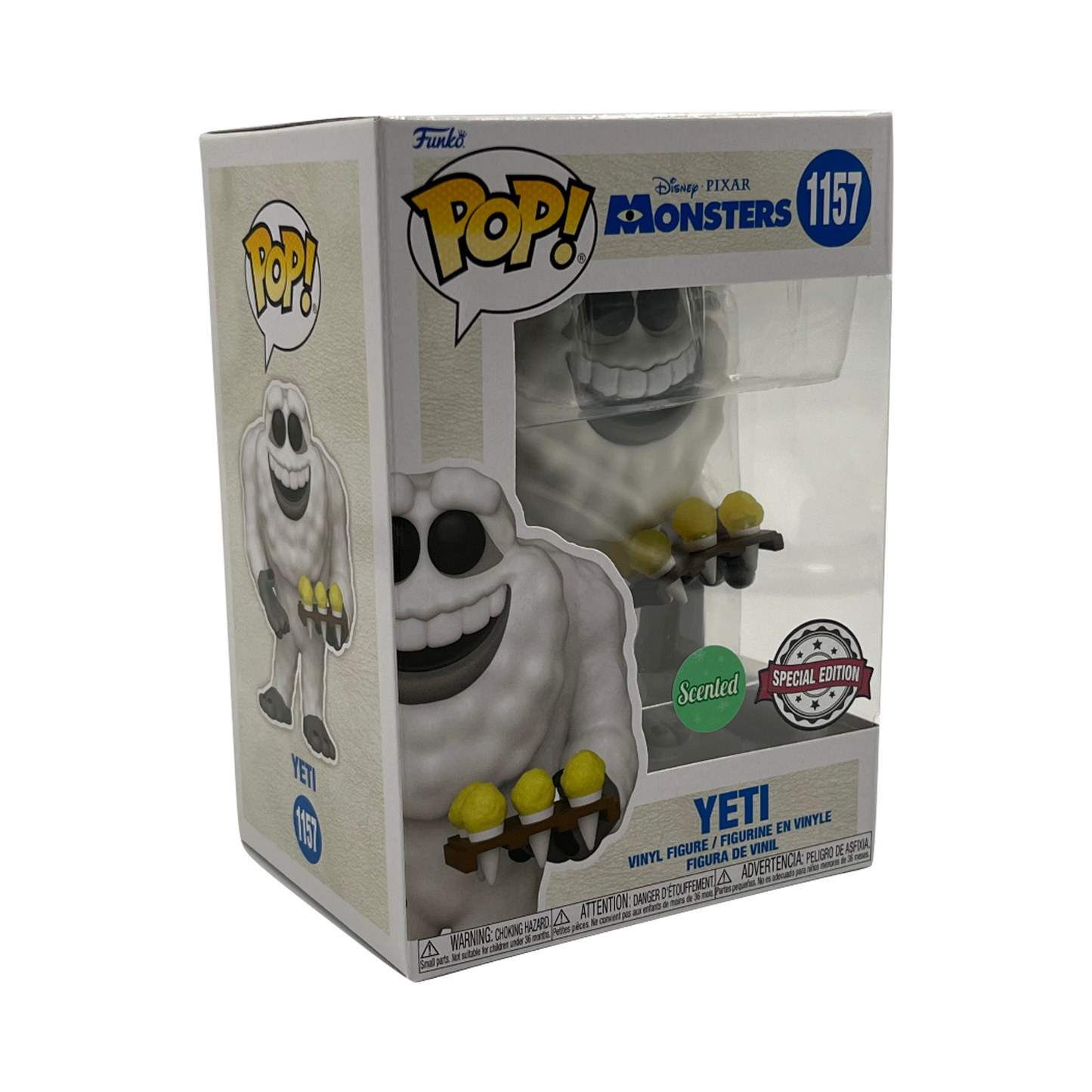 Funko POP! Disney: Monsters Inc 20th - Yeti (SC)(Exclusive) #1157