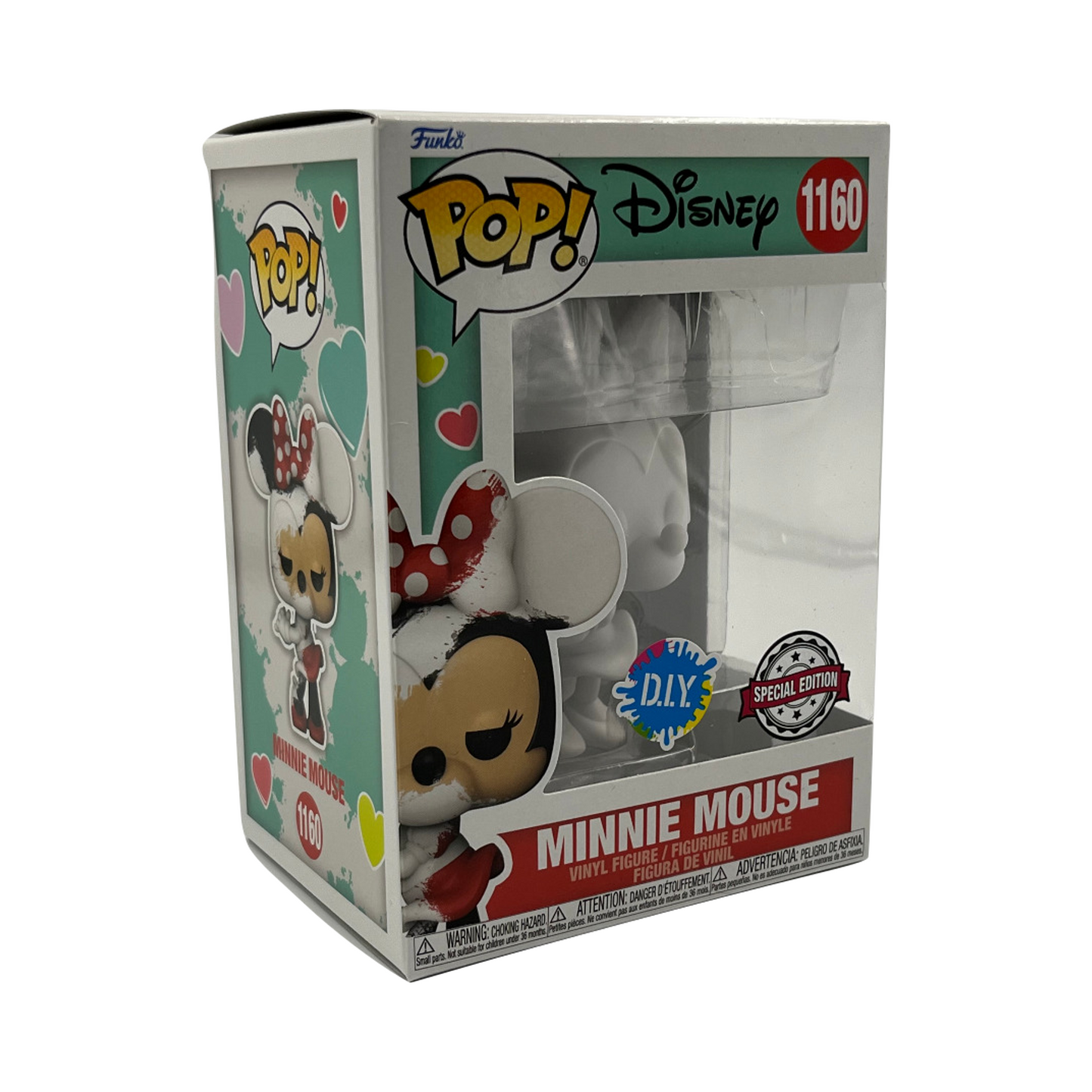 Funko POP! Disney: Valentine Minnie Mouse(DIY)(WH)(Exclusive) #1160