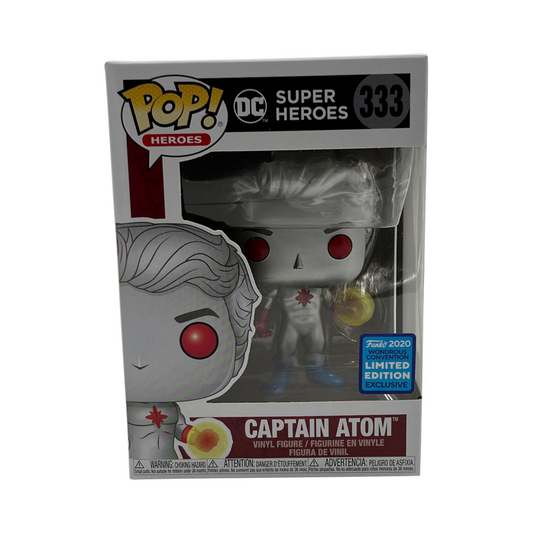 Funko POP! Heroes: DC - Captain Atom (Exclusive) #333