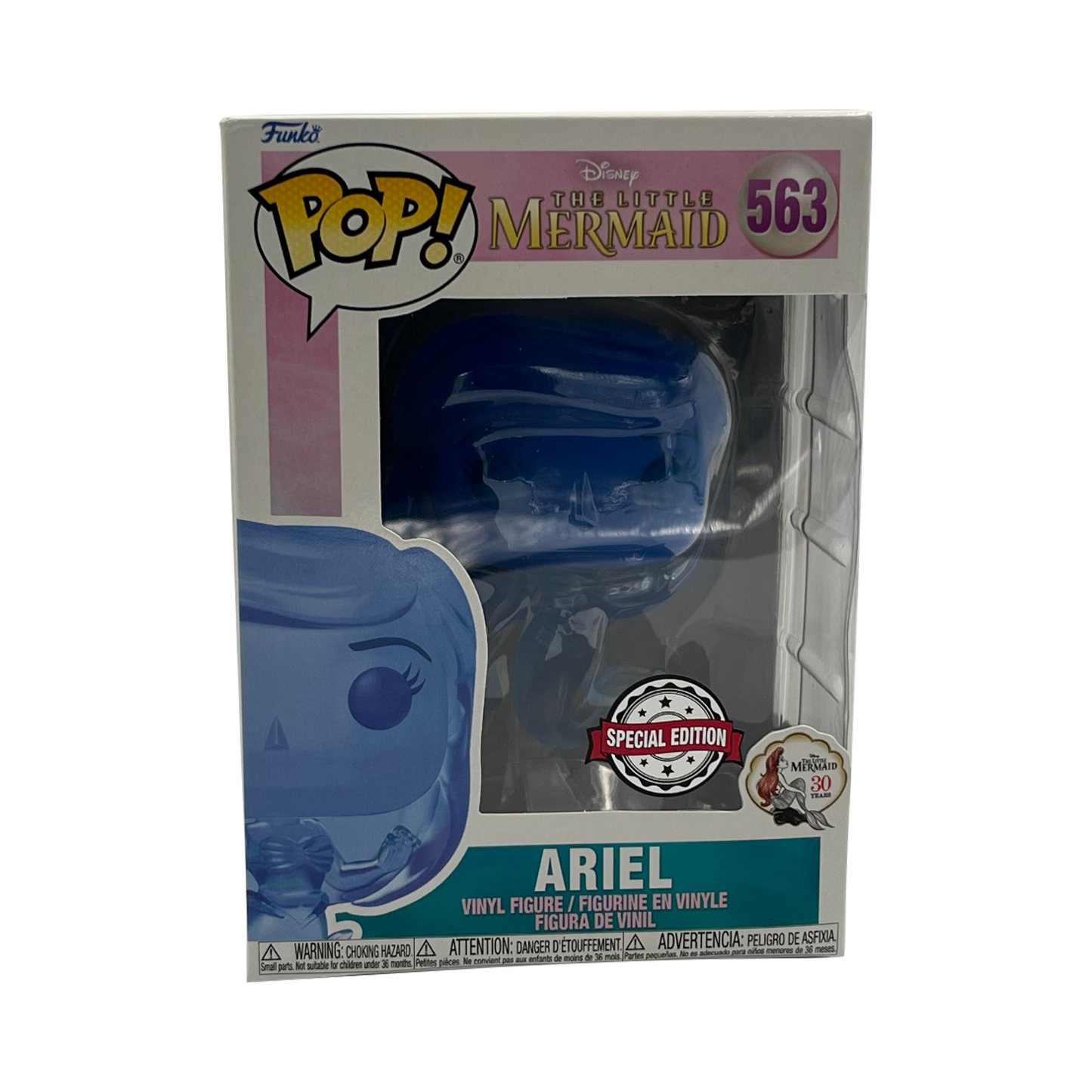 Funko POP! Disney: Little Mermaid - Ariel w/bag (BU)(TRL)(Exclusive) #563