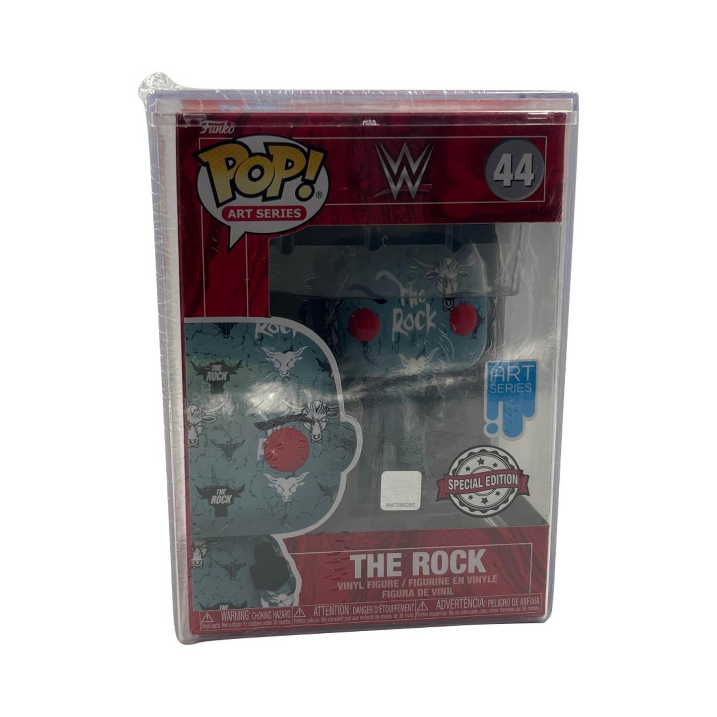 Funko POP! Artist Series: WWE- The Rock (Exclusive) #44