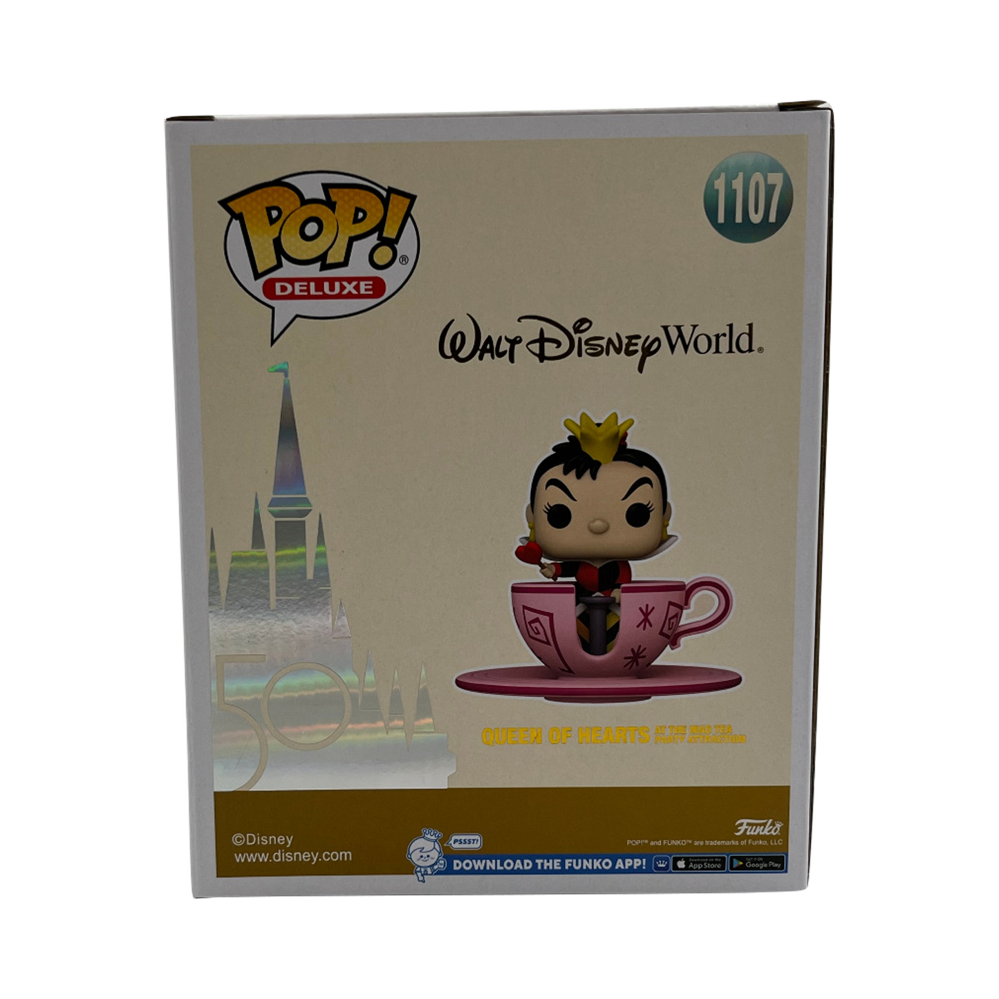 Funko POP! Deluxe: WDW50- Queen in Teacup (Exclusive) #1107