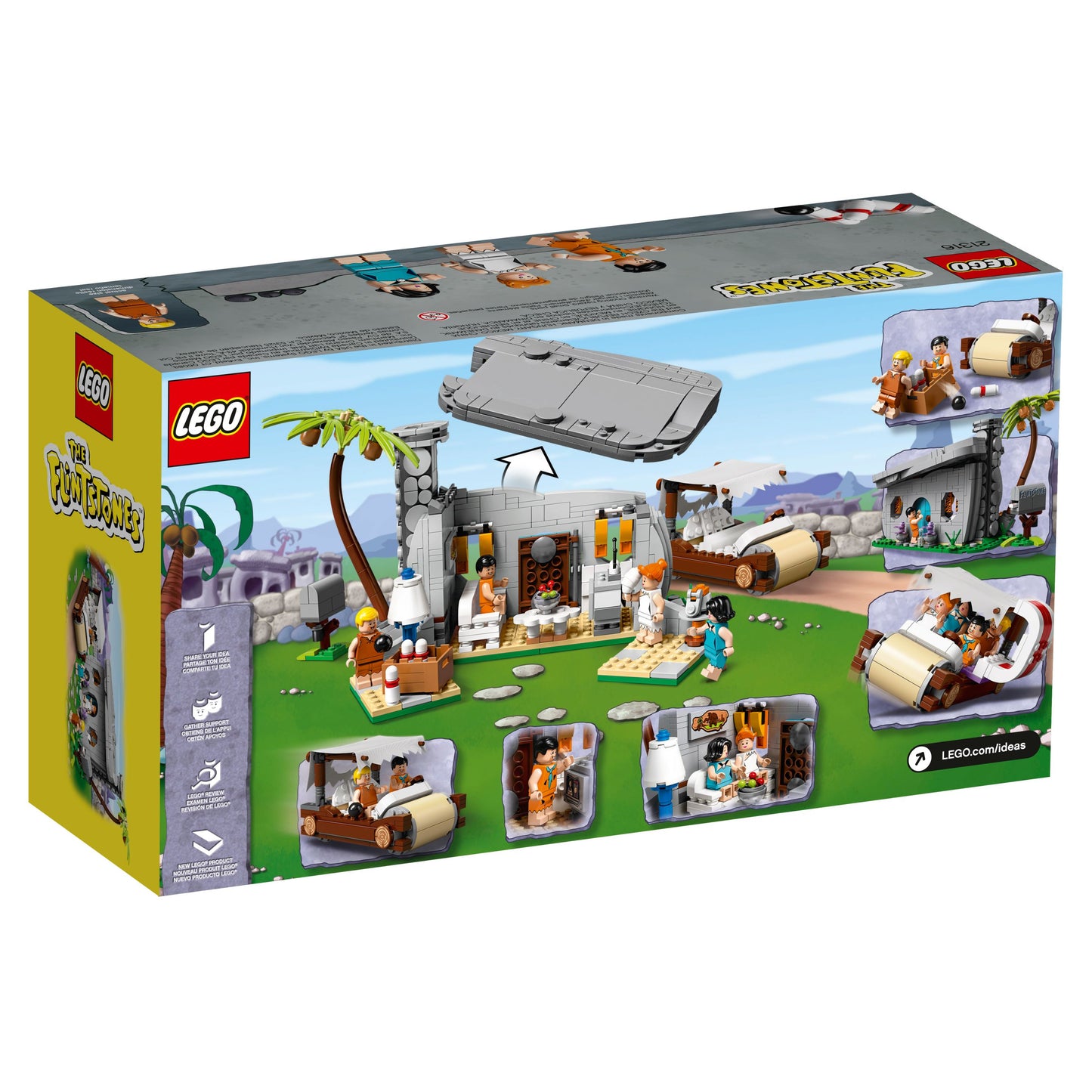 Lego 21316 - Ideas: The Flintstones - Familie Feuerstein