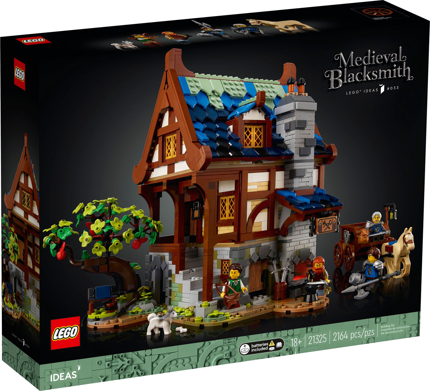 LEGO® Ideas 21325 Mittelalterliche Schmiede