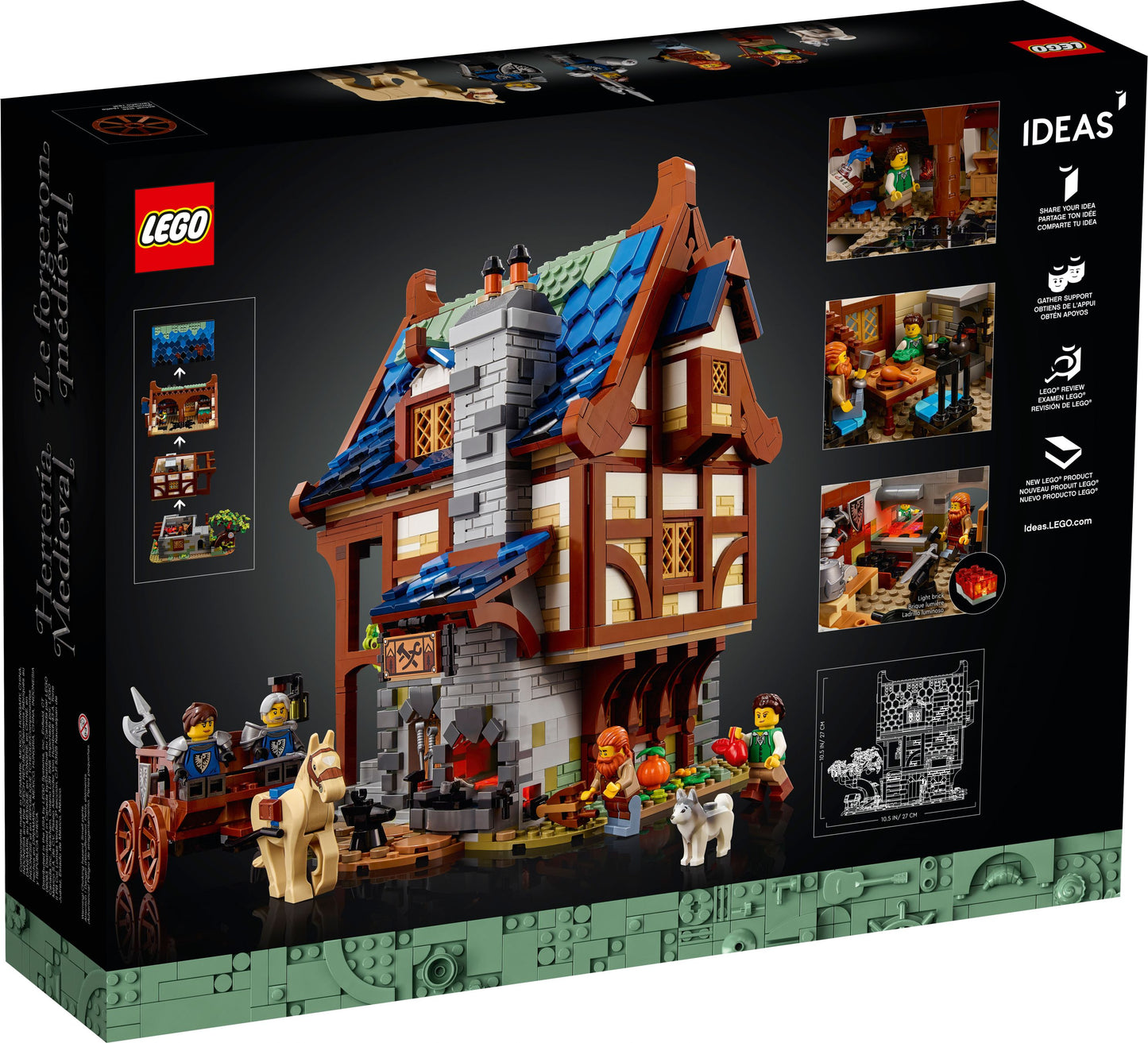 LEGO® Ideas 21325 Mittelalterliche Schmiede