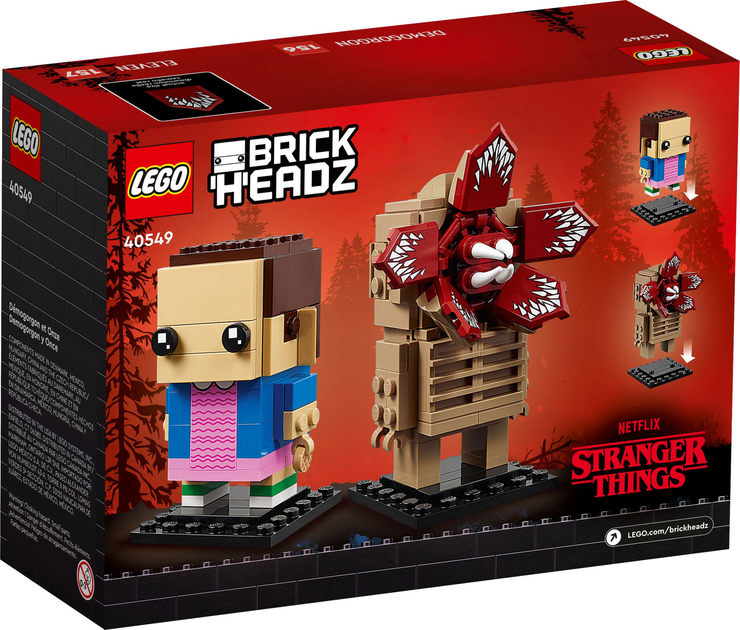 LEGO® BrickHeadz 40549 Demogorgon & Elfi