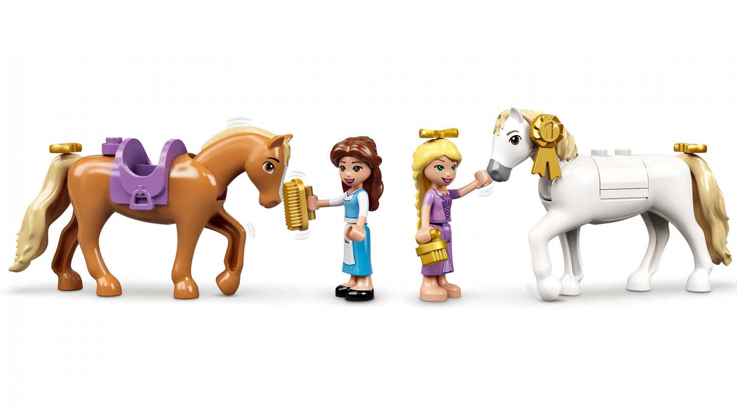 LEGO® Disney 43195 Belles und Rapunzels königliche Ställe