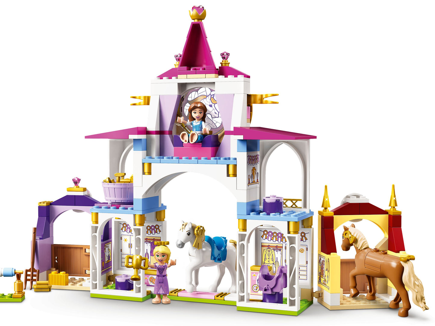 LEGO® Disney 43195 Belles und Rapunzels königliche Ställe