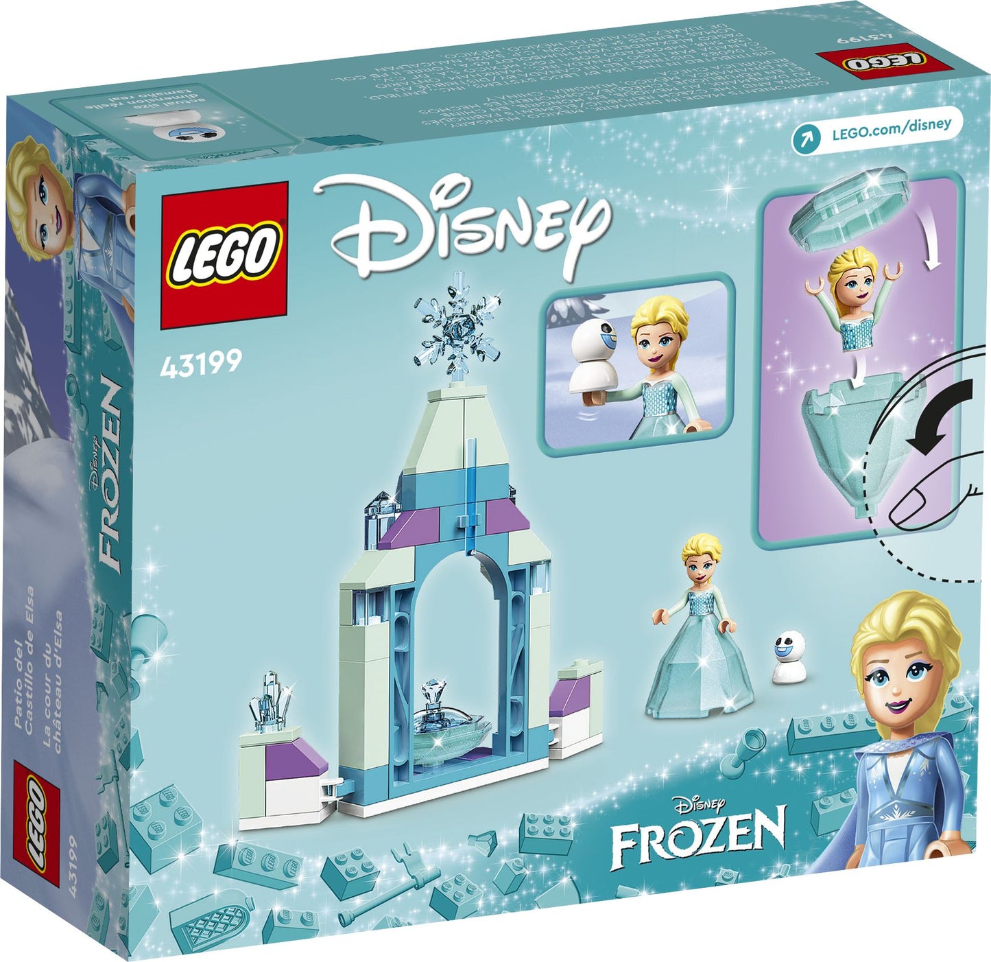 Lego 43199 - Disney: Elsas Schlosshof