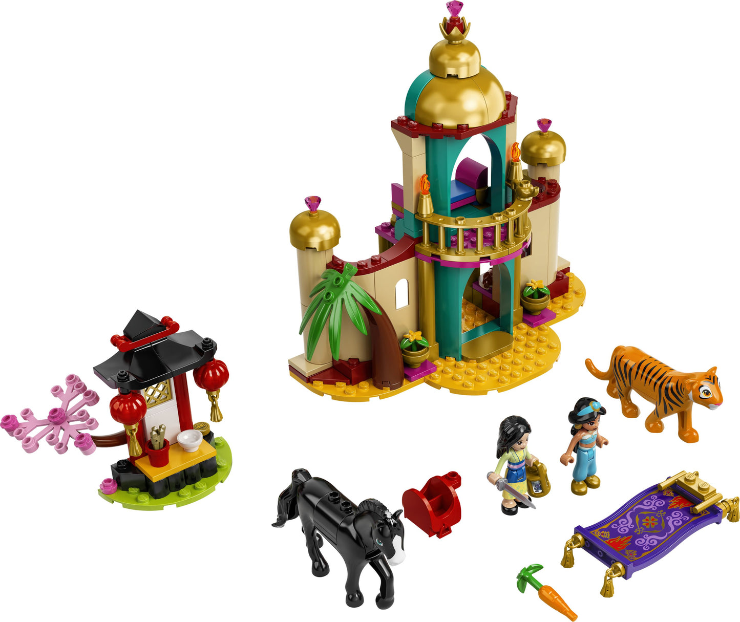 LEGO® Disney 43208 Jasmins und Mulans Abenteuer