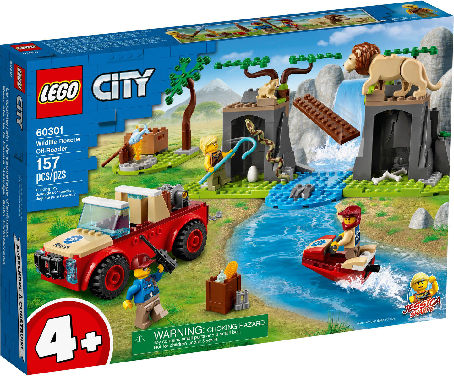 LEGO® City 60301 Tierrettungs-Geländewagen