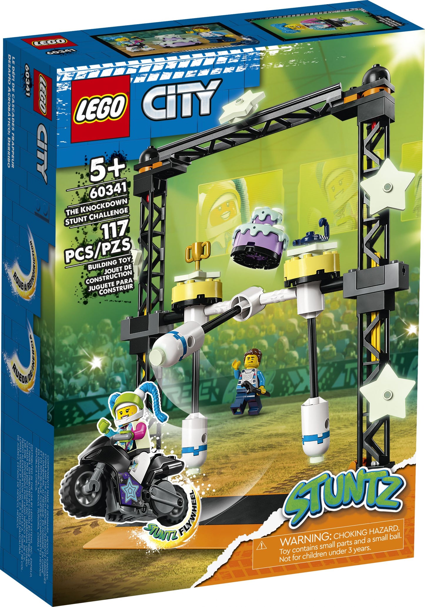 LEGO® City 60341 Umstoß-Stuntchallenge