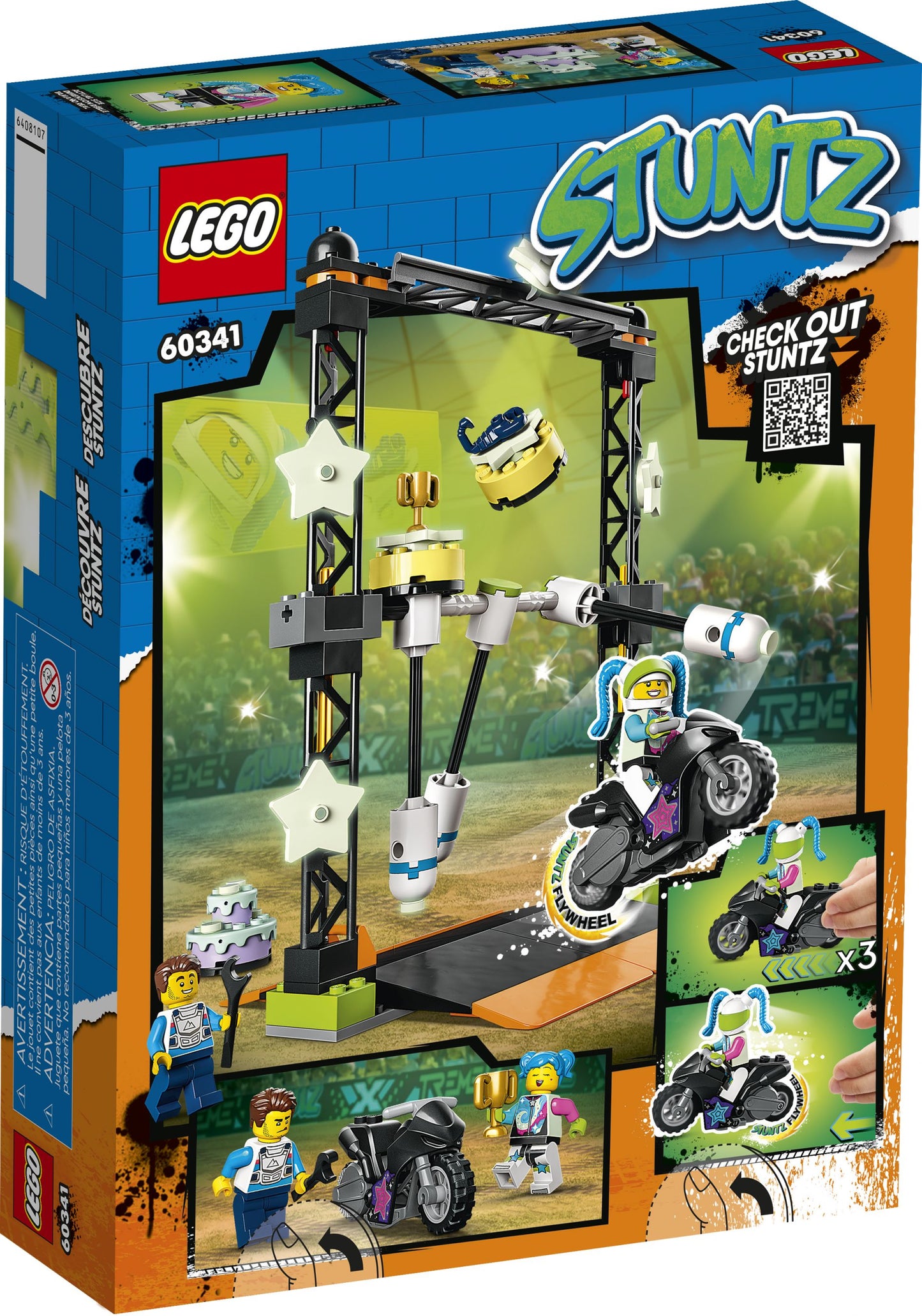 LEGO® City 60341 Umstoß-Stuntchallenge