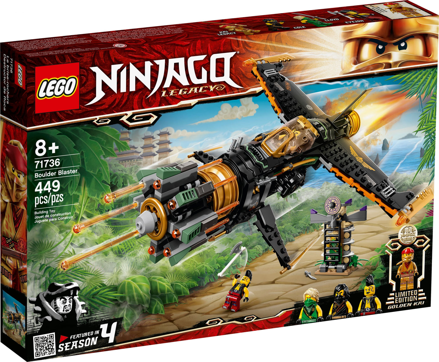 LEGO® Ninjago 71736 Coles Felsenbrecher