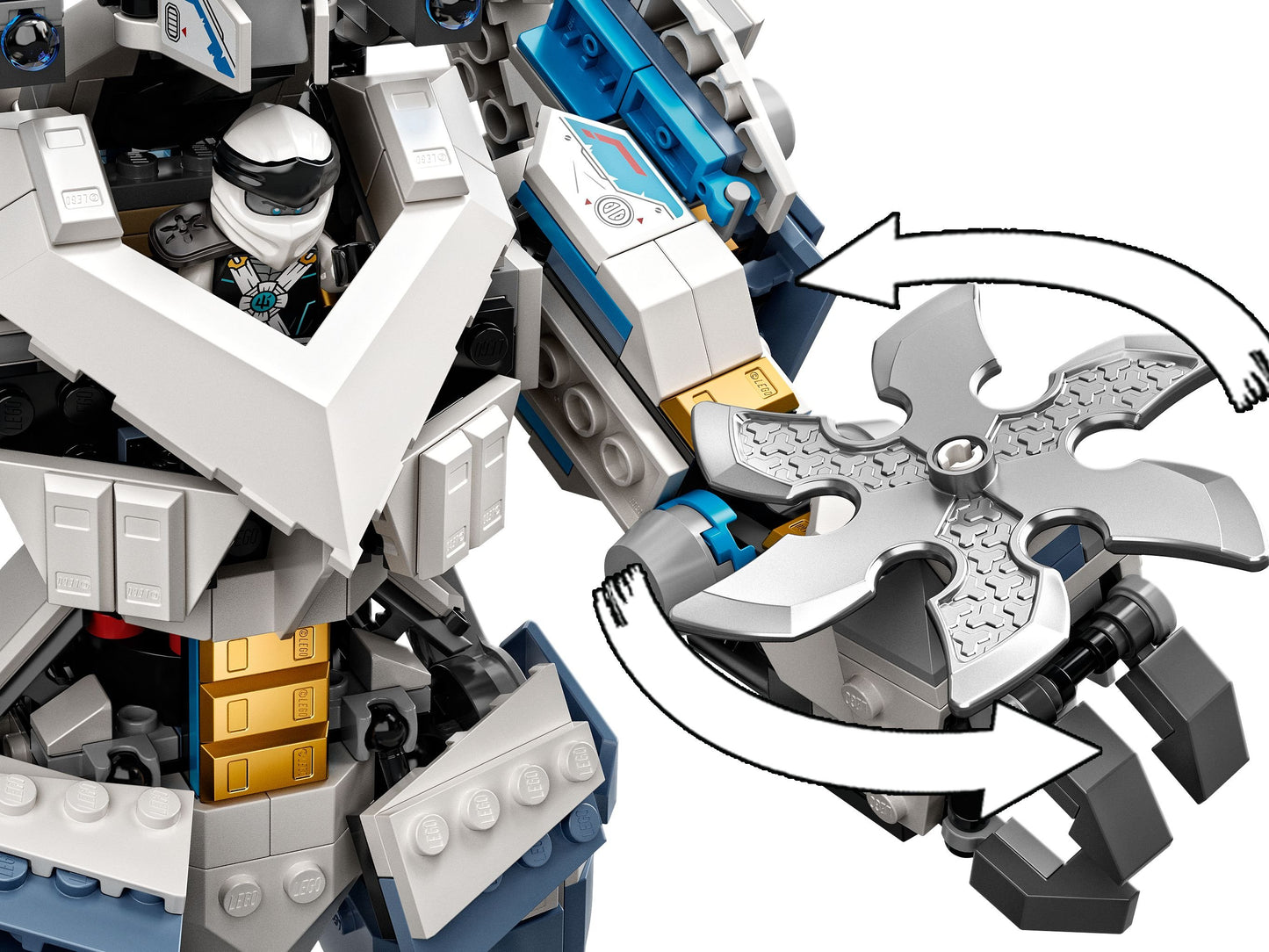 LEGO® Ninjago 71738 Zanes Titan-Mech