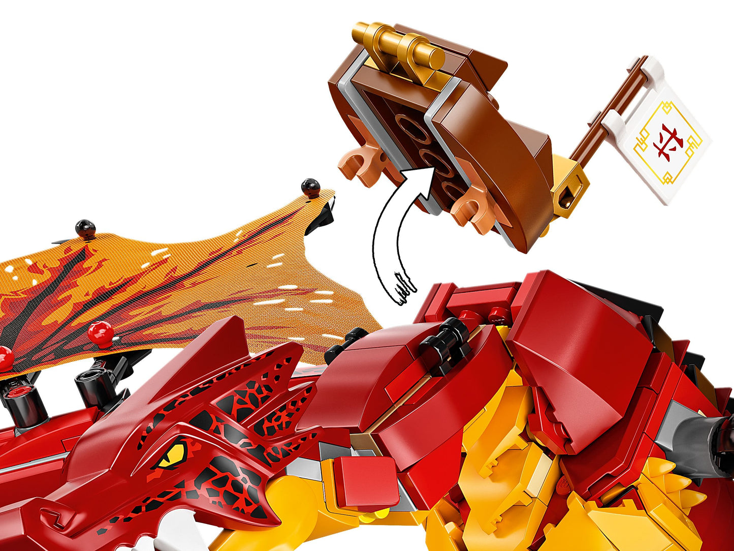 LEGO® 71753 - Ninjago: Kais Feuerdrache