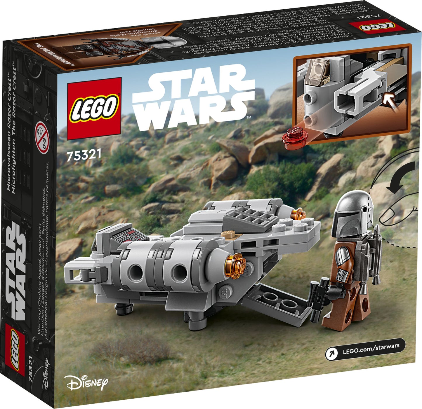 LEGO® Star Wars 75321 Razor Crest™ Microfighter