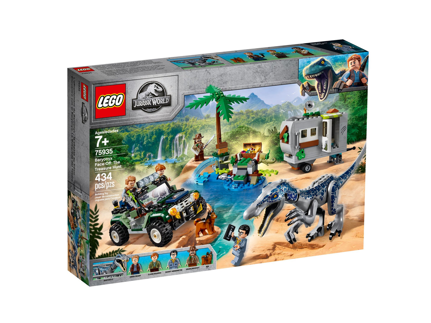 LEGO® Jurassic World 75935 Baryonyxs Kräftemessen: die Schatzsuche