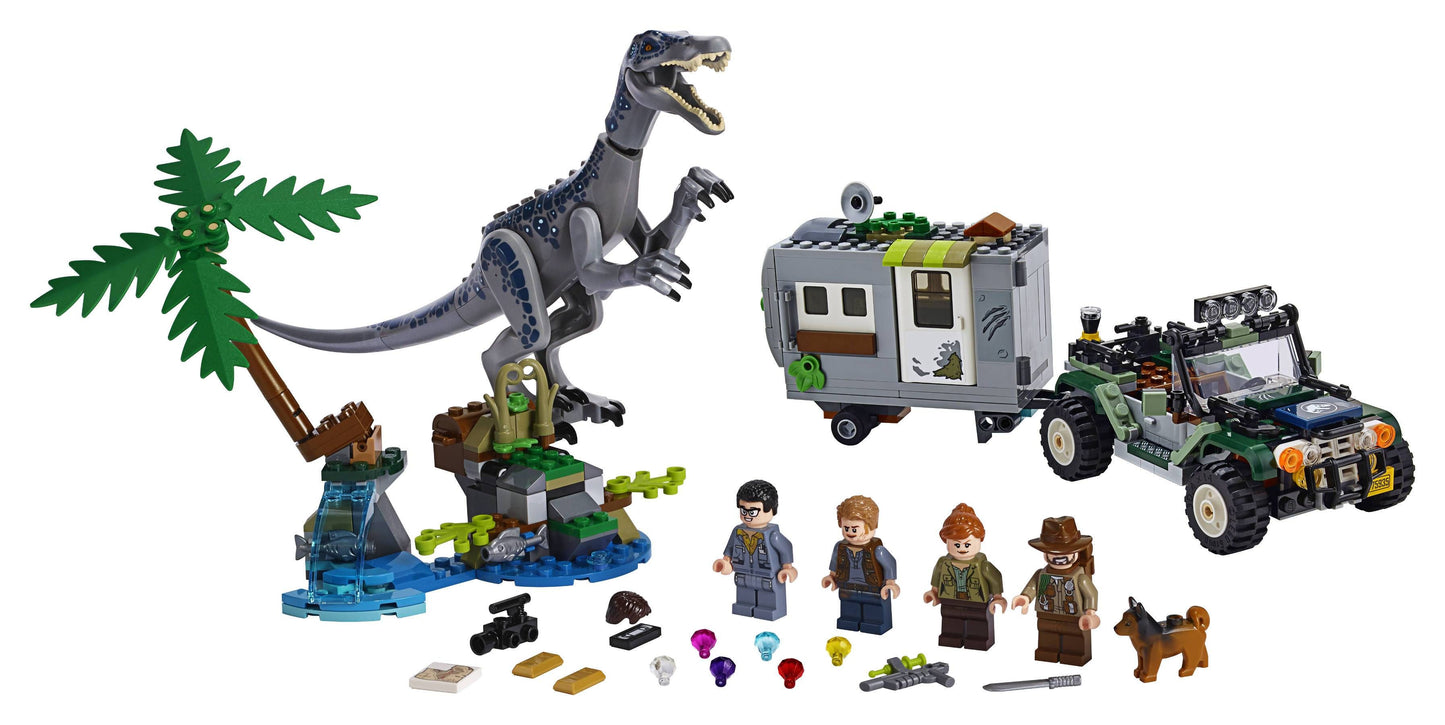 LEGO® Jurassic World 75935 Baryonyxs Kräftemessen: die Schatzsuche