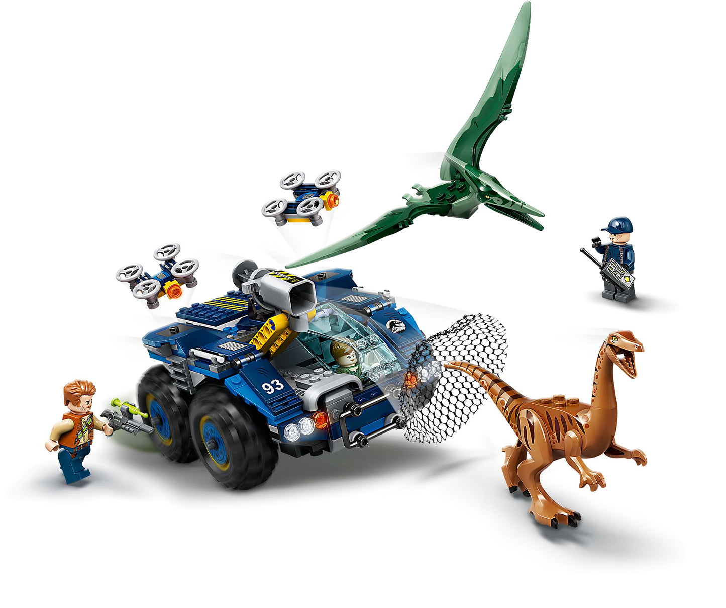 LEGO® Jurassic World 75940 Ausbruch von Gallimimus und Pteranodon