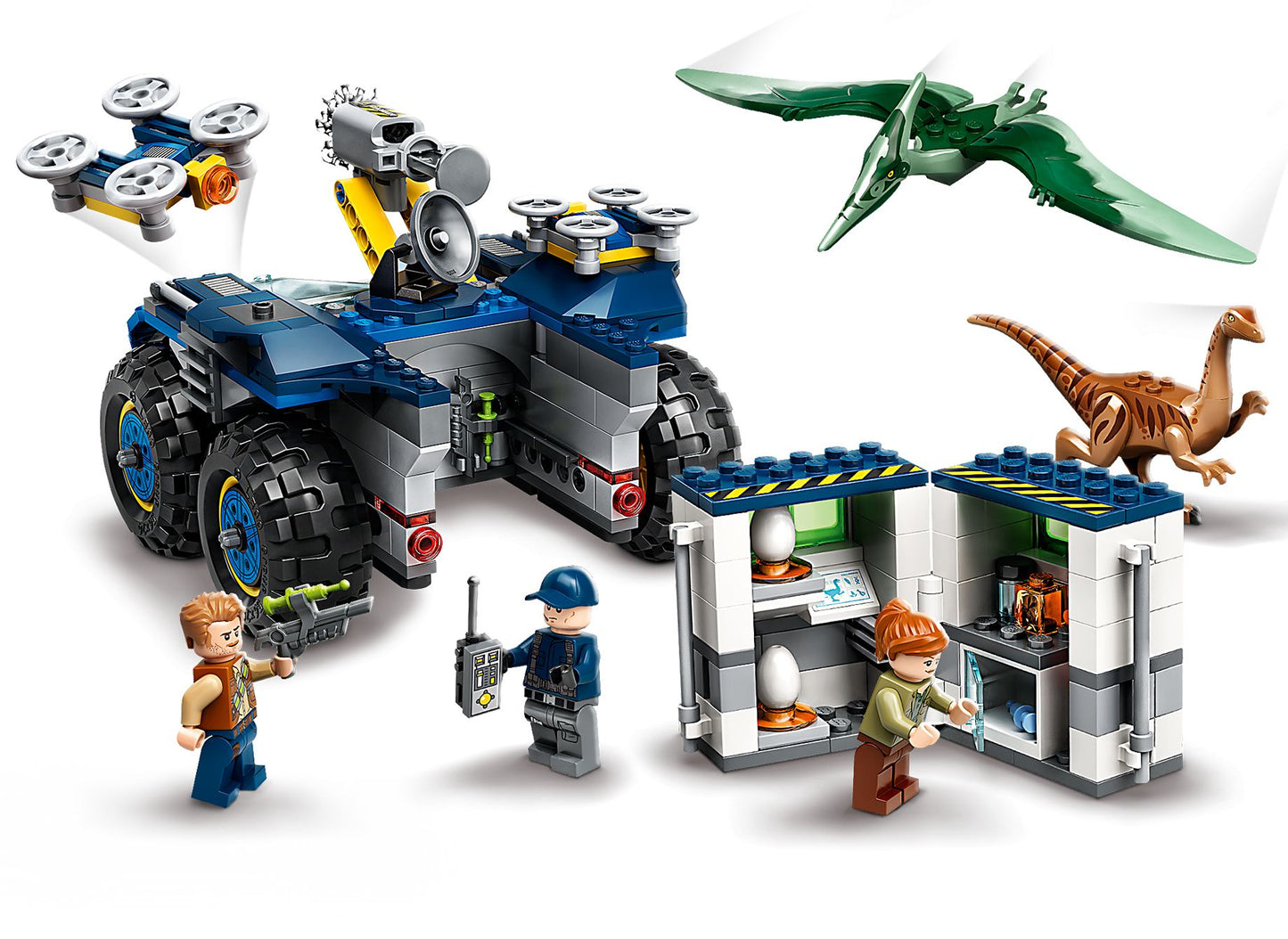 LEGO® Jurassic World 75940 Ausbruch von Gallimimus und Pteranodon