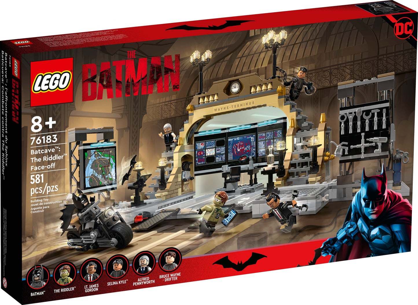 LEGO® 76183 - Super Heroes: Bathöhle: Duell mit Riddler