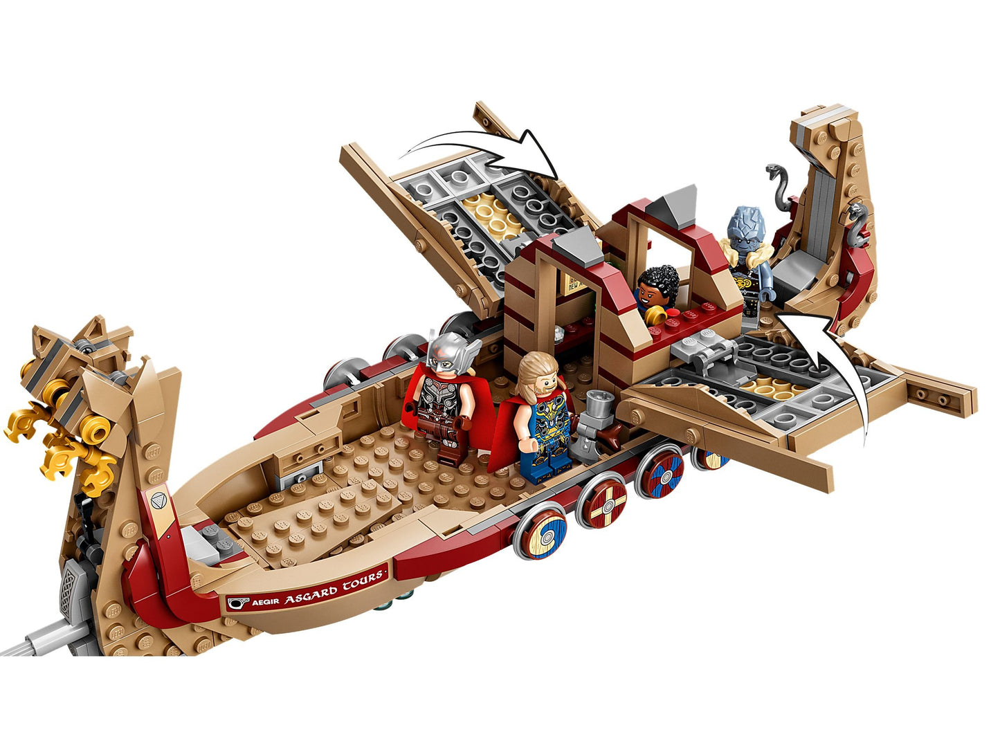 LEGO® Super Heroes 76208 Das Ziegenboot