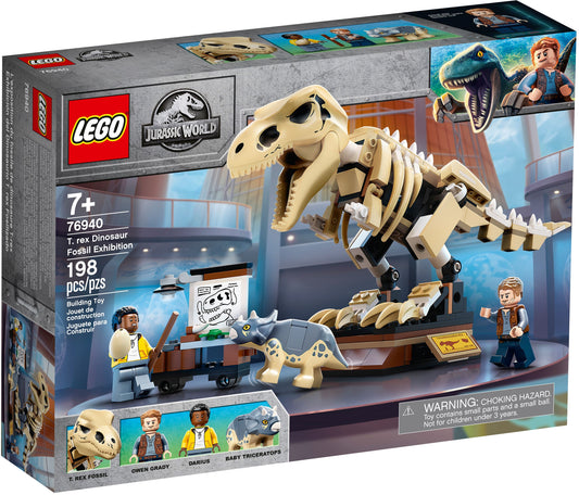 LEGO® Jurassic World 76940 T. Rex-Skelett in der Fossilienausstellung